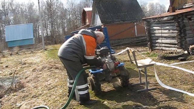 Полный провал Неудачный опыт работы с помпой для мотоблока смотреть онлайн