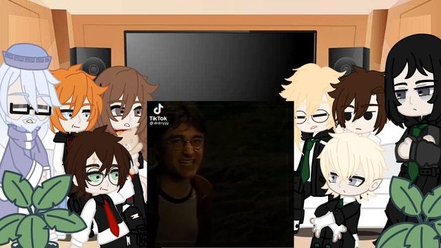 |?Реакция?| персонажей ГП на Северуса и детей Драко и Поттера. смотреть онлайн