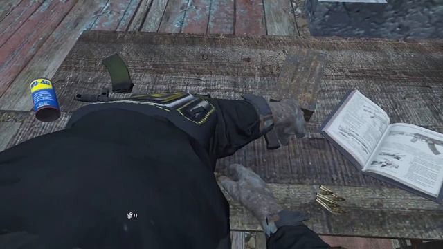 DayZ техник чистит АК 101 Quant rp смотреть онлайн