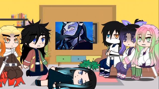 Hashiras react to Nezuko Kamado✨️? (React Gacha) смотреть онлайн