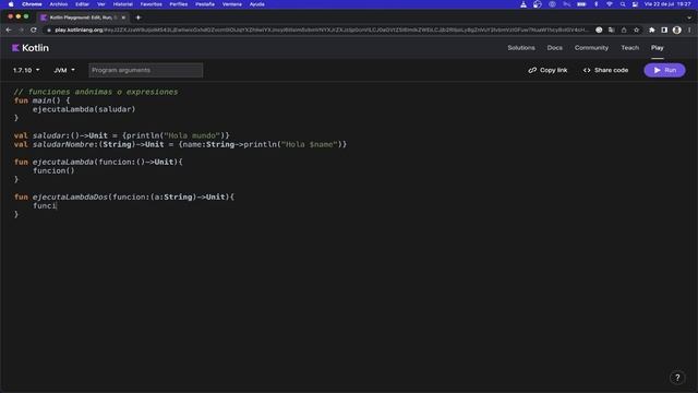 Funciones Lambda en Kotlin смотреть онлайн