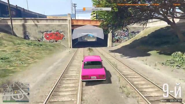 Самые ЖЁСТКИЕ АВТОПАРКУРЫ на стриме по GTA 5 Online! смотреть онлайн