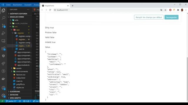 Tutoriel Formulaires Angular #21 - Dupliquer dynamiquement les champs (partie 2): FormArray смотреть онлайн