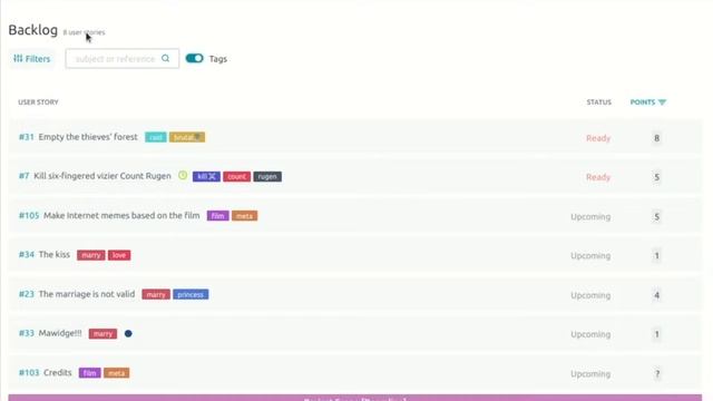 Taiga - agile project management tool. Free & Open Source. смотреть онлайн