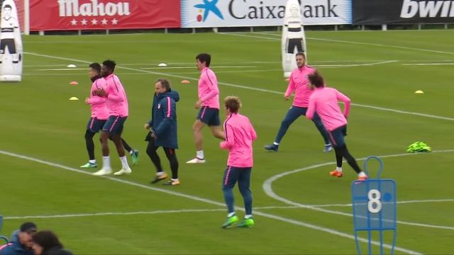 Atlético - Sporting: Último Entrenamiento Completo Atlético De Madrid | Diario AS