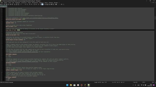 КАК УСТАНОВИТЬ ПЛАГИНЫ | ПОДРОБНАЯ НАСТРОЙКА ESSENTIALSX | СОЗДАНИЕ СВОЕГО MINECRAFT СЕРВЕРА | #2 смотреть онлайн