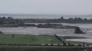 Прорыв плотины на озере Чебаркуль