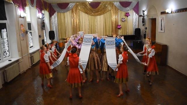 Праздничный танец Русские узоры смотреть онлайн