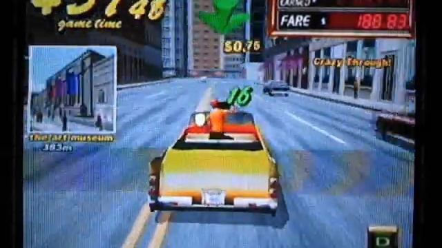 Crazy Taxi 2 - Small Apple (A Rank) смотреть онлайн