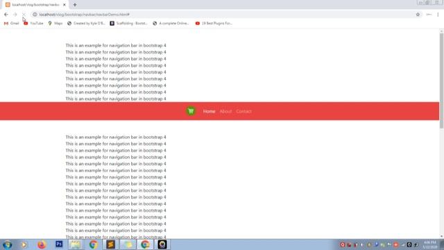 NAVIGATION BAR USING BOOTSTRAP 4 - A COMPLETE TUTORIAL IN MALAYALAM смотреть онлайн