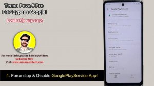Tecno Pova 5 Pro 5G FRP Bypass 2024 [Without PC] All Tecno Android 13 Google Account ✅GMail Lock!