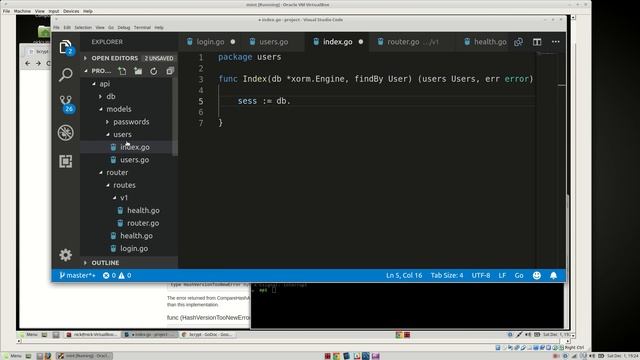 Golang - VueJS - Kubernetes - Docker - AWS [011] - Authentication Conn DB to Routes and More Login смотреть онлайн