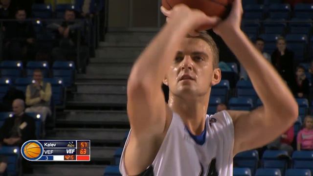 Star Performance. Rolands Freimanis vs. VEF - 32 Pts, 13 Rebs, 3 Stls, 40 Eff смотреть онлайн