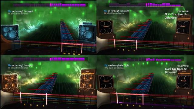 Rocksmith Remastered ~ Black Fire Upon Us by Dethklok ~ Lead/Alt Lead/Rhythm/Bass смотреть онлайн