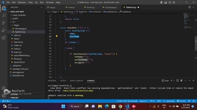 React js tutorial (Day 12) : CRUD application using API in detail ( React js project: part 2) смотреть онлайн