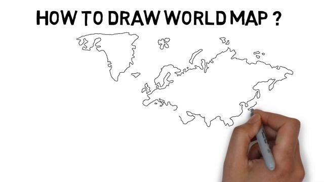 World Map Drawing in Three Minutes смотреть онлайн