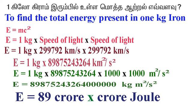 What is E=mc2 | Simply Explained | Tamil смотреть онлайн