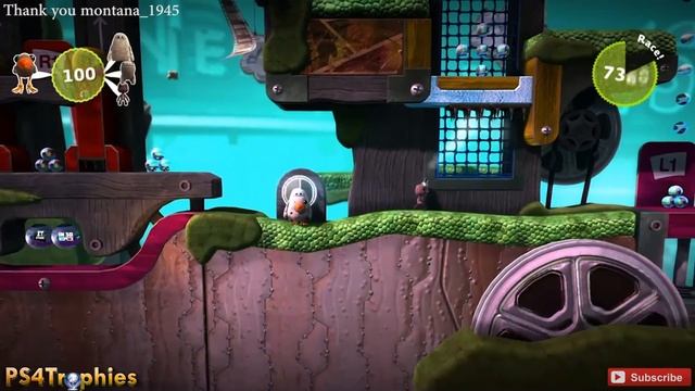 LittleBigPlanet 3 - Race to the Stars x4 Challenge [SOLO] смотреть онлайн