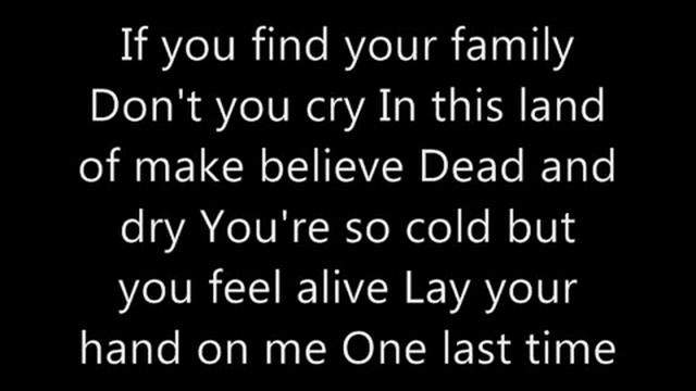 Breaking Benjamin So Cold lyrics смотреть онлайн