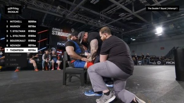 The Double T Squat - Event 1 | 2022 Arnold Strongman Classic | Full Live Stream