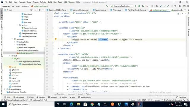 Logback Configuration in Spring Boot Explained with Demo with IntelliJ IDEA смотреть онлайн