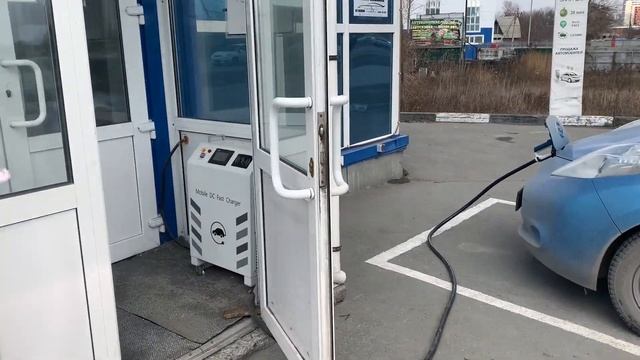 Где заряжать электромобили? Nissan Leaf. Электрозаправки в Новосибирске. смотреть онлайн