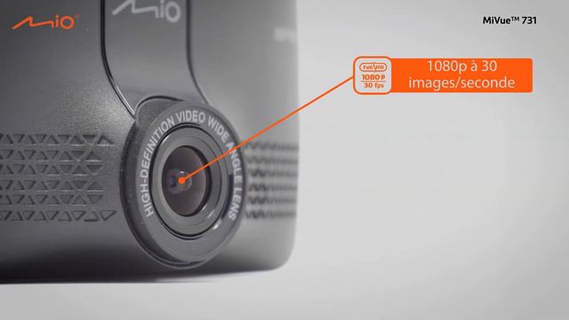 Mio MiVue™ 731 Dash Camera (FR)