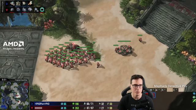 How I Dismantled a Dirty MAPHACKER - StarCraft 2 смотреть онлайн