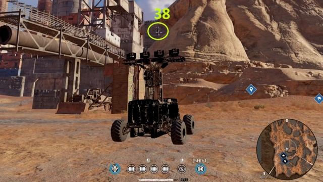 Crossout. Карта камер в режиме Пробуждение. смотреть онлайн