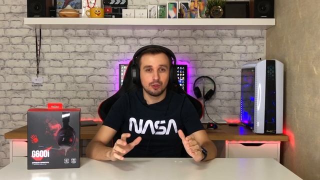 Отличная игровая гарнитура за 4000 рублей новинка A4Tech Bloody G600i смотреть онлайн