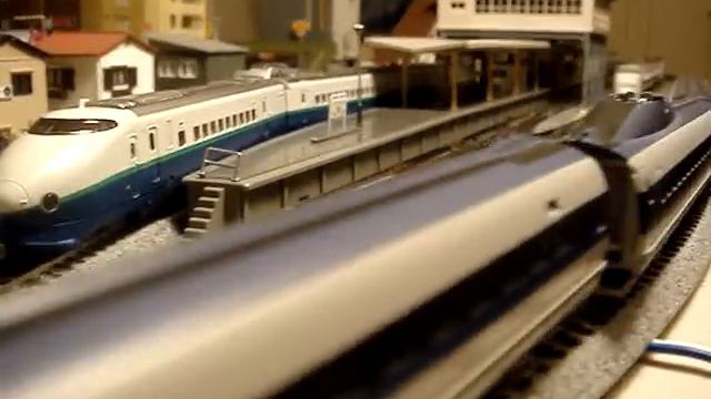 shinkansen 100 200 300 and 500 series in n scale смотреть онлайн