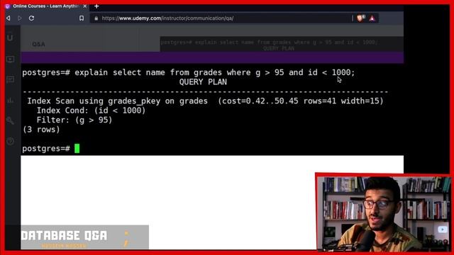 What is the cost of Indexing too many columns - Udemy Q&A November 2021 смотреть онлайн