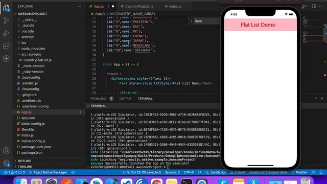 EP4: FlatList in React Native in Hindi | horizontal flatlist in react native in hindi смотреть онлайн