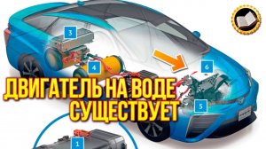 Двигатель на воде существует. Водородный двигатель