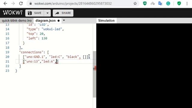 How to blink an LED on Wokwi Arduino Simulator?? смотреть онлайн
