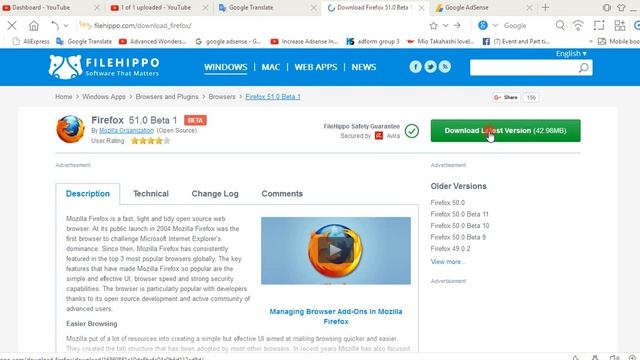 how to download Firefox 51.0 Beta 1 2016. смотреть онлайн