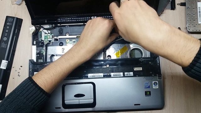 КАК разобрать ноутбук HP Pavillion DV 9700? смотреть онлайн