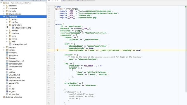 Урок 11: Yii2 - регистрация, авторизация и восстановление пароля через БД смотреть онлайн