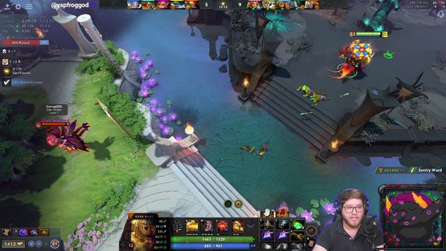 OGRE MAGI MID | DOTA 2 | MIDAS SHEEPSTICK FARMING MONSTER