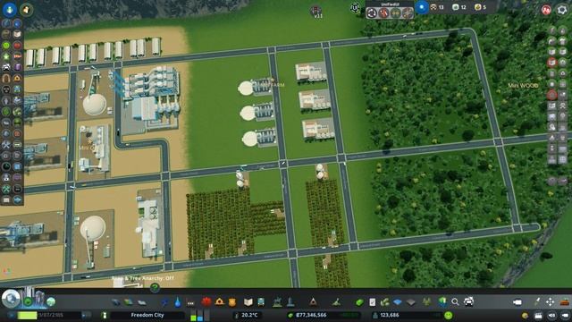 #033 - Cities Skylines - Mini Feeding the "Vault" смотреть онлайн