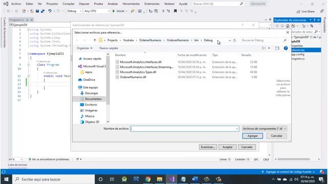 ?Tutorial cómo crear un archivo .DLL paso a paso en C#| Crear y utilizar dll’s con CSharp desde cer смотреть онлайн