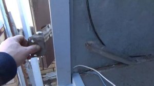 Новые ворота из ламинированной фанеры/На газель некст.