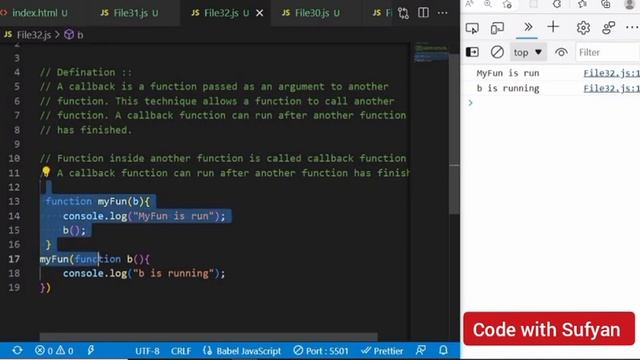 Callback Function in JavaScript | Callback Function | JavaScript Tutorial in Hindi смотреть онлайн