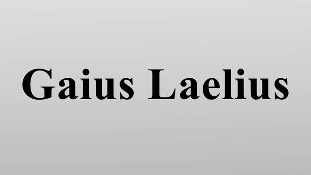 Gaius Laelius смотреть онлайн