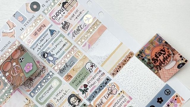Plan With Me // Stay Groovy (Scribble Prints Co.) смотреть онлайн