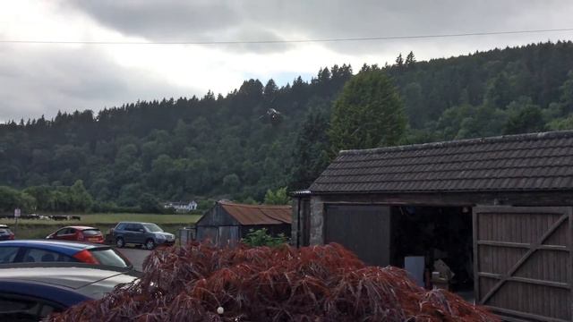 LOW Level CH-47 Chinook Fly Over Wye Valley смотреть онлайн