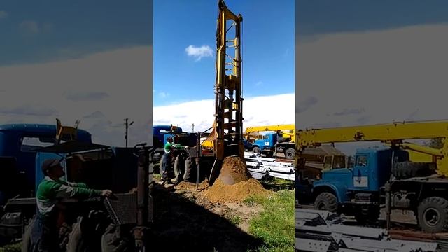 Буровая установка МРК-750 на базе ЗИЛ 131 смотреть онлайн