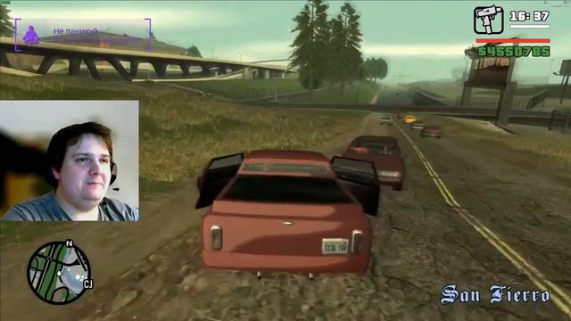 [NickSmallville](RUS) Grand Theft Auto: San Andreas! Играем Лампово в старые игры:))) (22.03.2021). смотреть онлайн