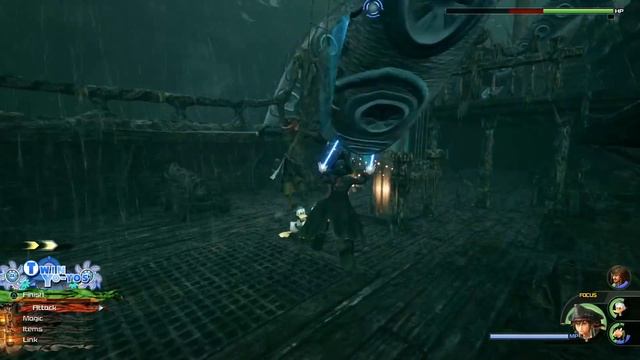 Kingdom Hearts 3 - Davy Jones Boss Fight (Pirates of Caribbean Ending) смотреть онлайн