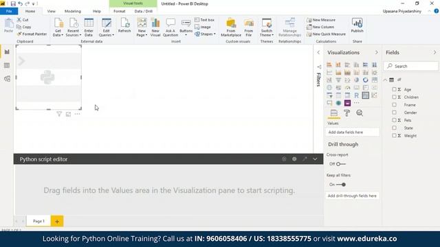 Power BI Python Integration | How to run Python Script in Power BI | Power BI | Edureka Rewind смотреть онлайн